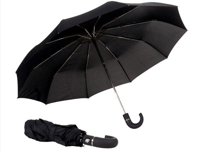 Зонт складной с пластиковым держателем (23