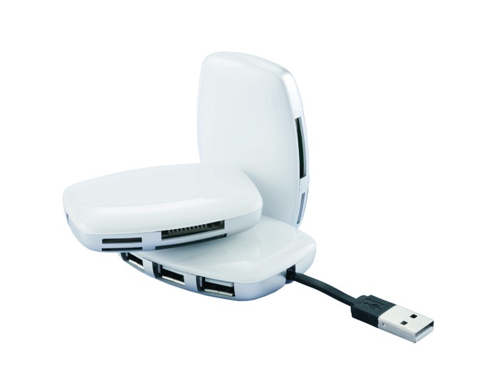 USB хаб-картридер