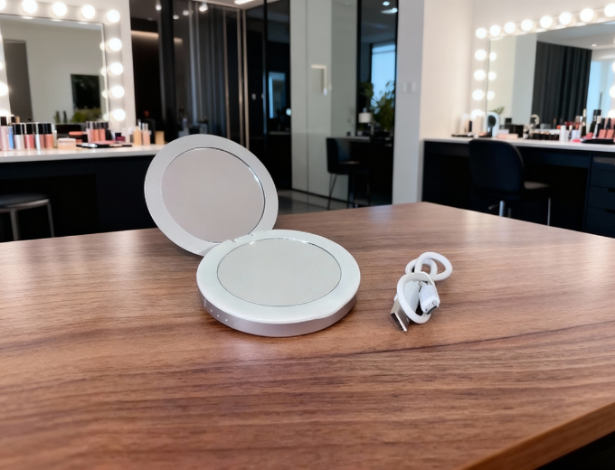 Повербанк-зеркальцо 3 в 1, 3000mAh  №2