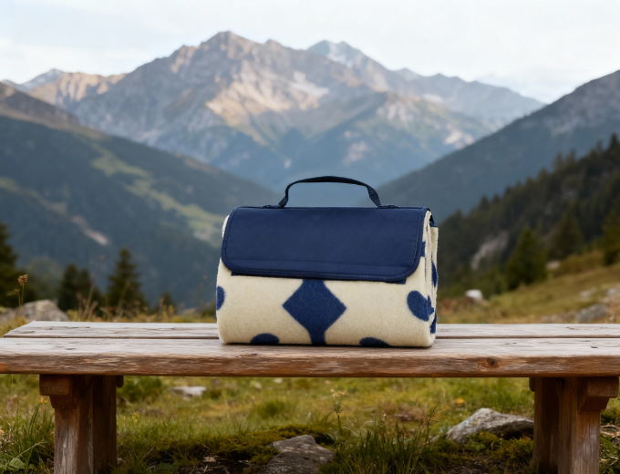 Плед с водонепроницаемым подкладом №2