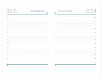 Полудатированный  ежедневник А5  №2