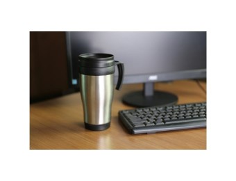 Термокружка пластиковая 400 ml №2