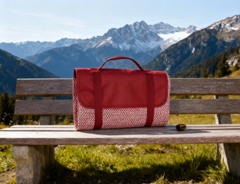 Плед жаккардный на водонепроницаемой подложке  №3