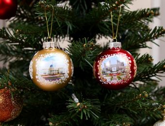 Набор ёлочных шаров  №2