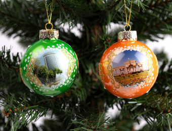 Набор ёлочных шаров  №2