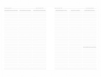 Еженедельник формата B5  №5